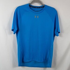 Under Armour Men's Qualifier Tee in Vibrant Blue Short Sleeve Running.‎ Defects